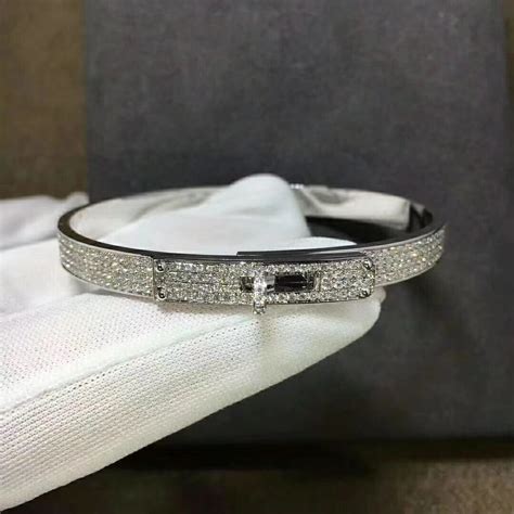 hermes bracelet white uk|hermes kelly bracelet diamond.